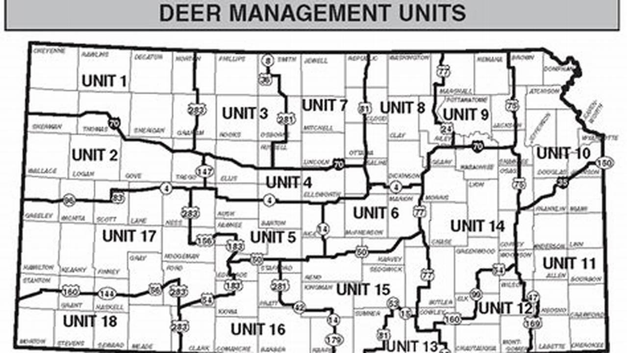 Kansas Deer Units 2024
