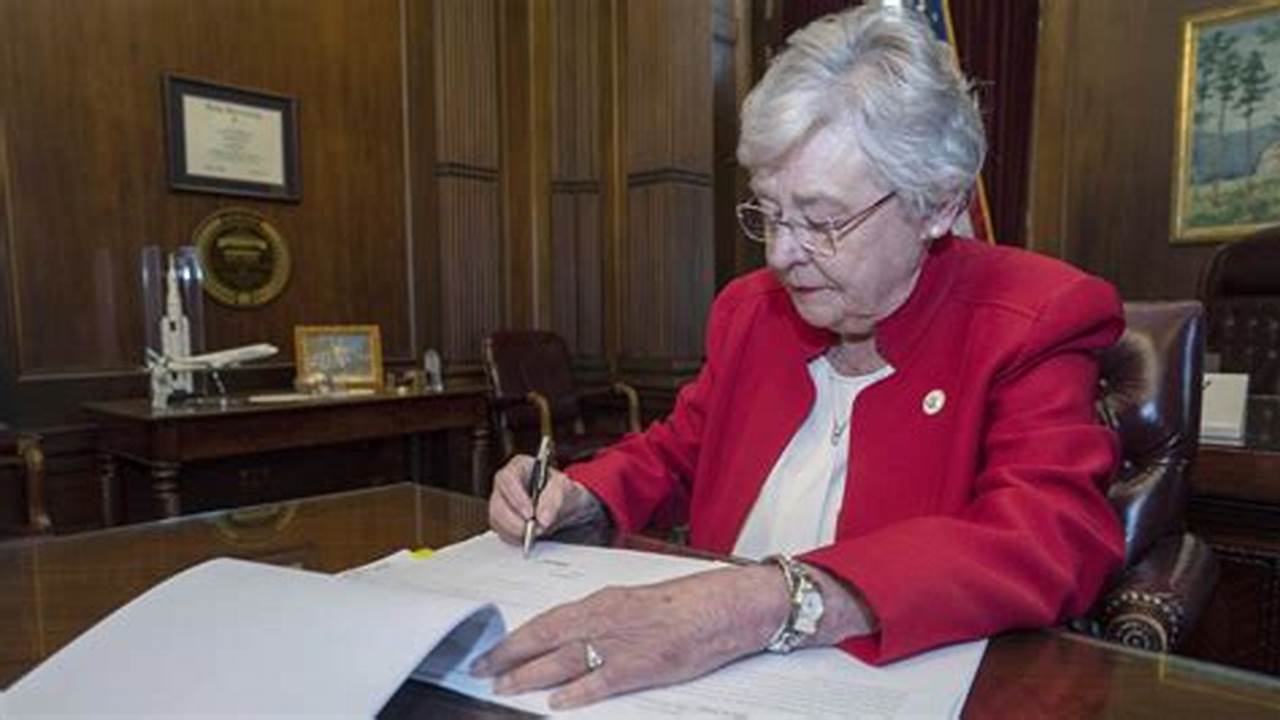 Kay Ivey On Wednesday Signed Legislation That Would Ban Diversity, Equity And Inclusion Programs At Public Schools, Universities And., 2024