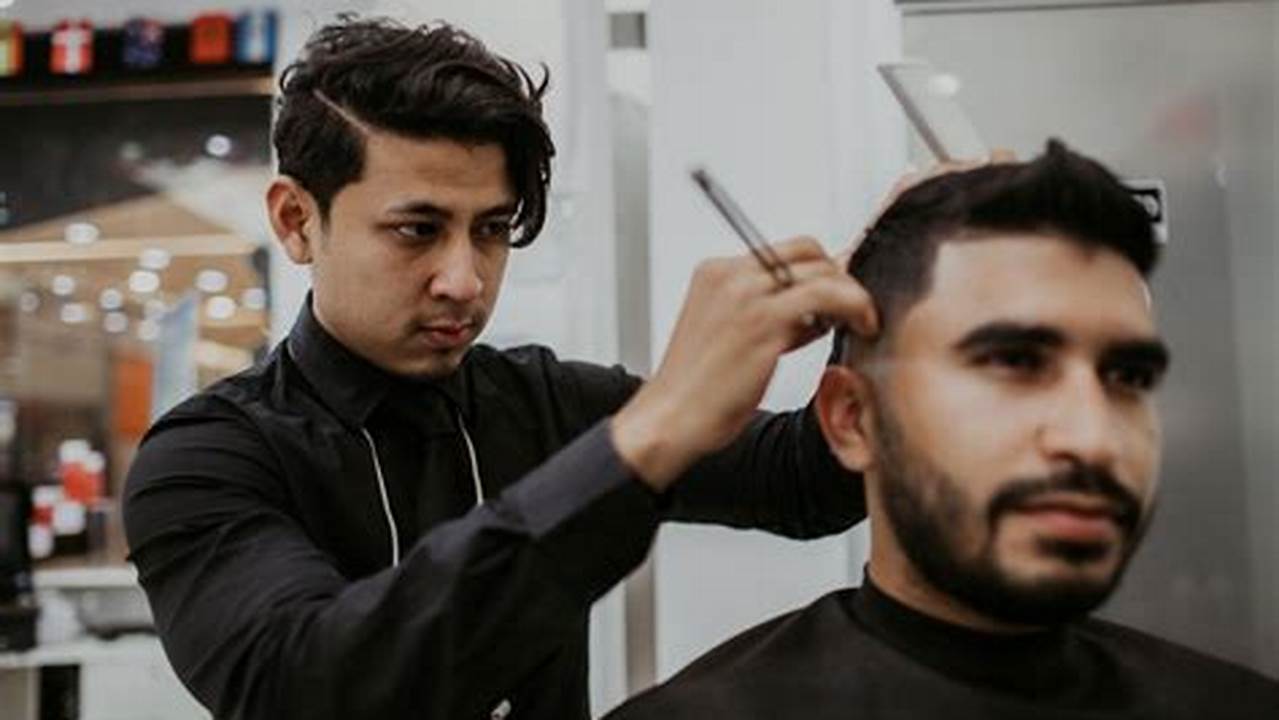 Keahlian Tukang Cukur, Rambut Pria