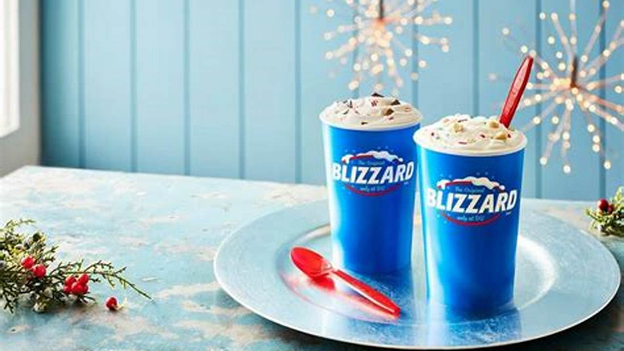 Keeping The Holiday Season In Mind, Dairy Queen Has Launched Two New., 2024