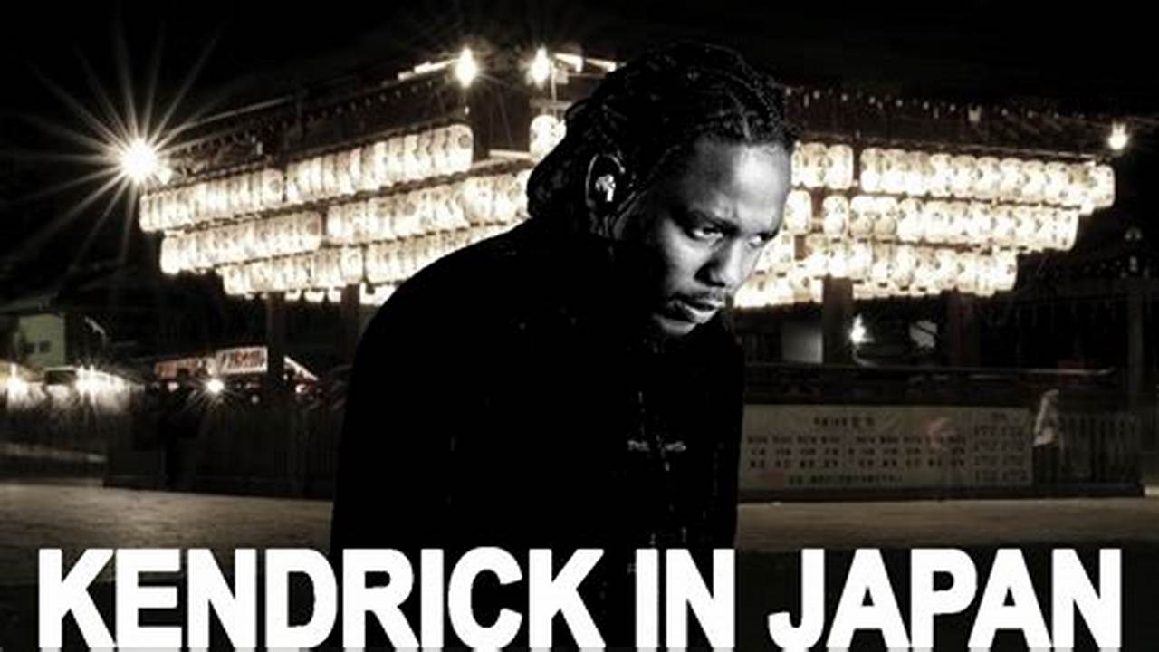 Kendrick Lamar Japan 2024