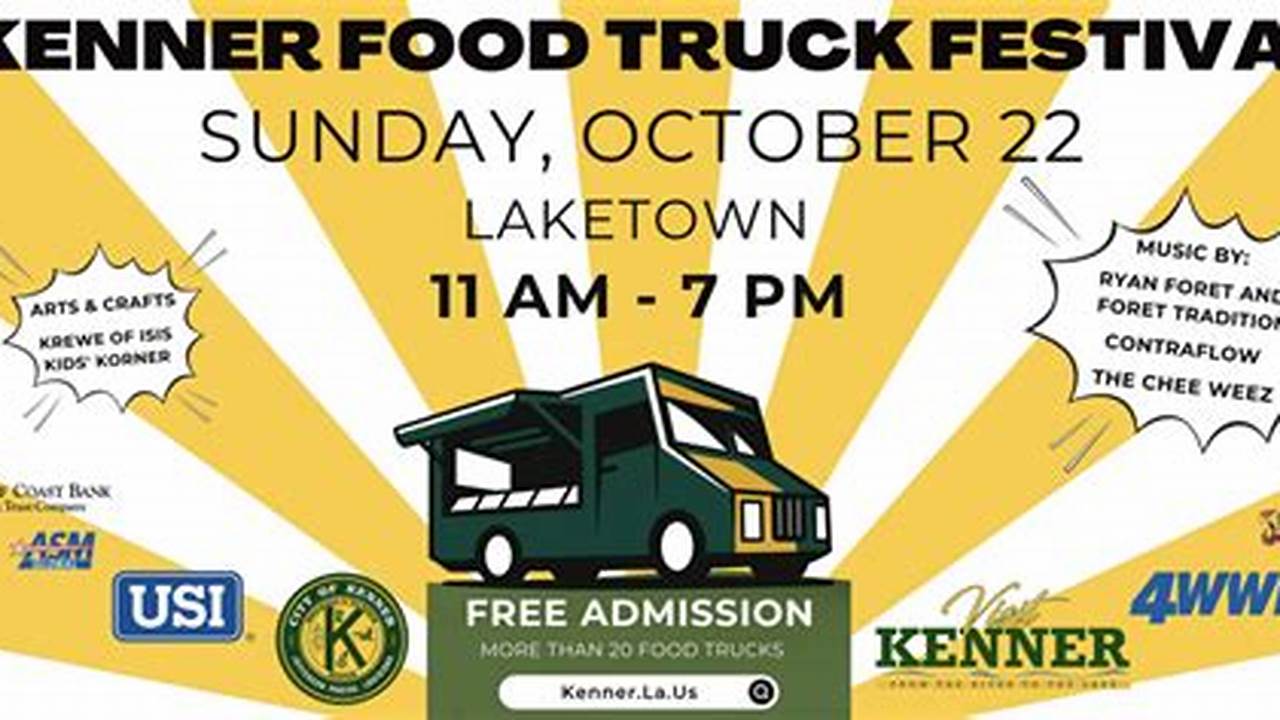 Kenner Food Truck Festival 2024