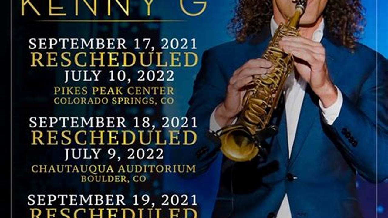 Kenny G Tour 2024