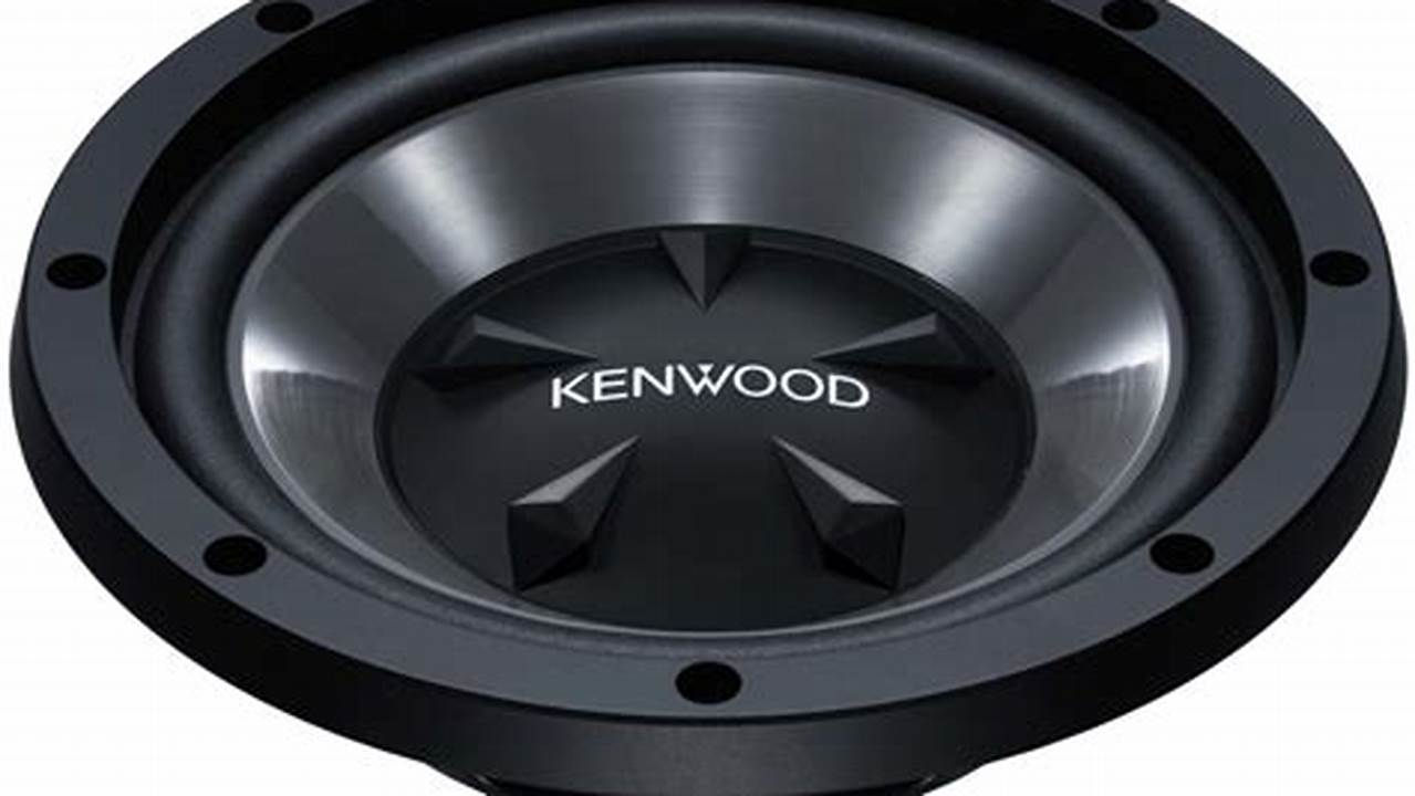 Kenwood Subwoofer Price