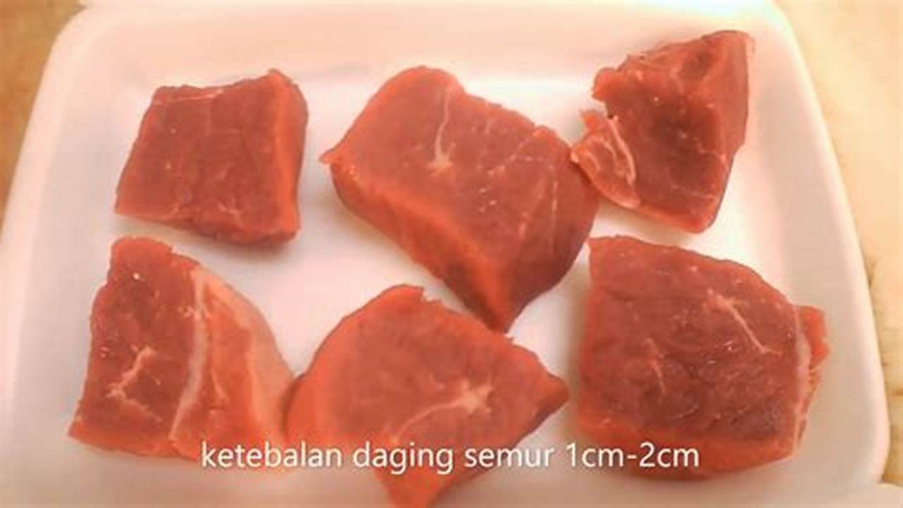 Ketebalan Daging, Resep7-10k