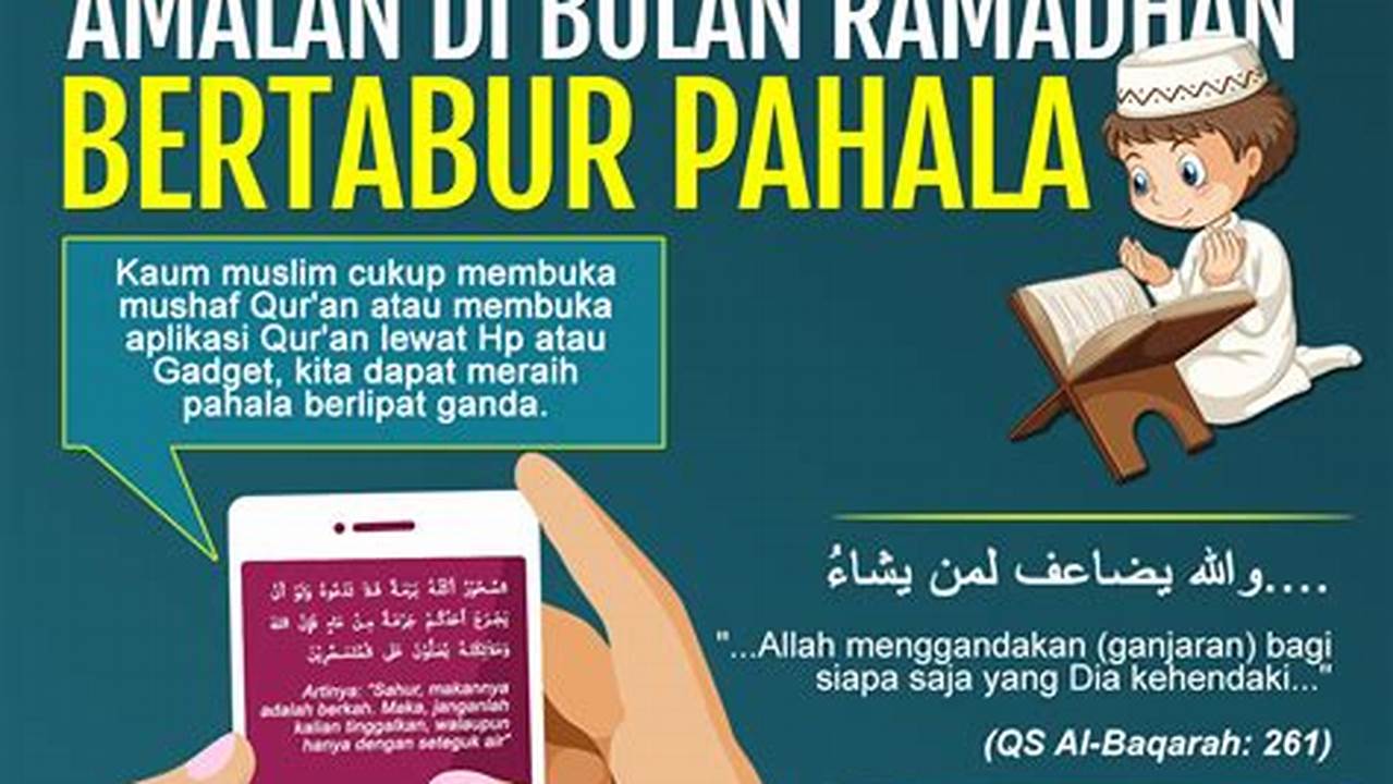 Keutamaan Membaca Doa, Ramadhan