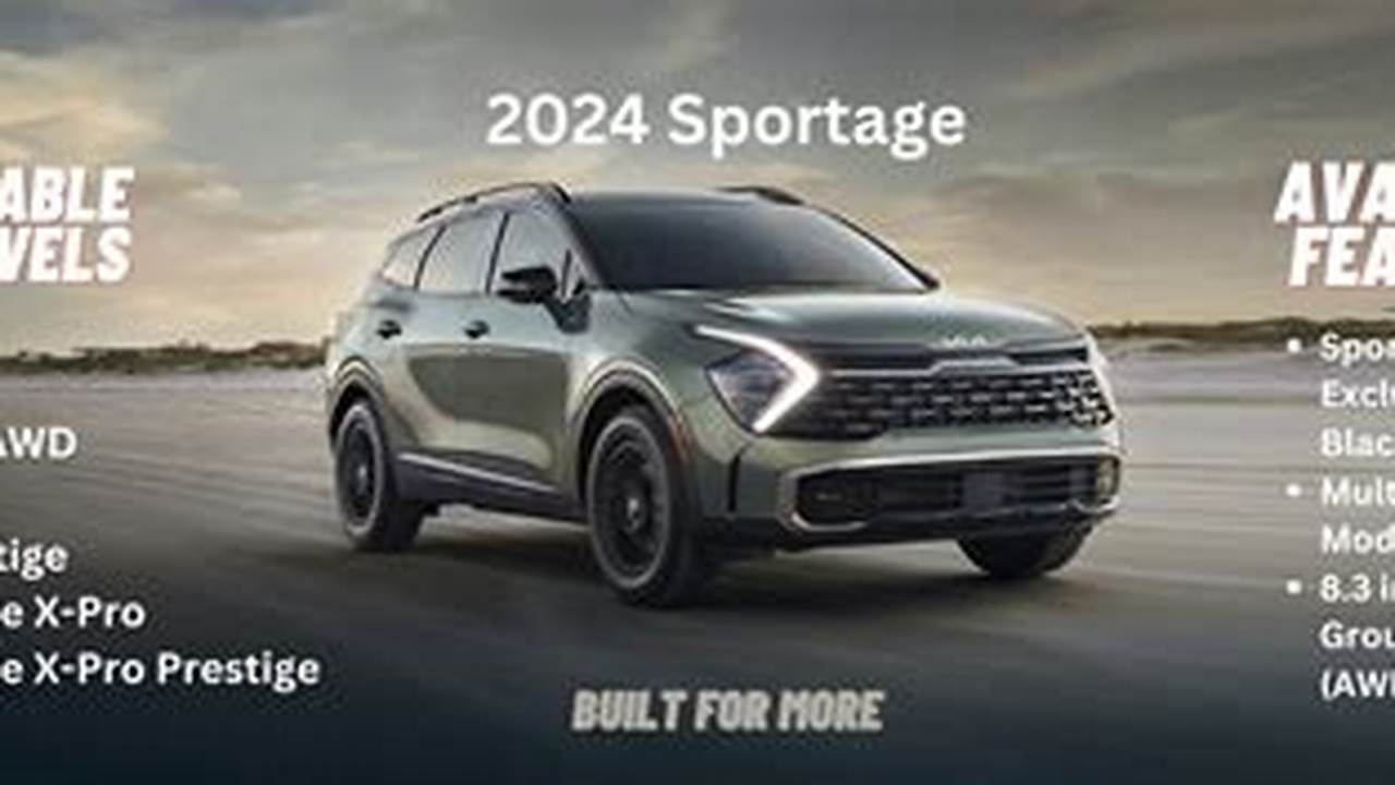 Kia Sportage 2024 Trim Levels