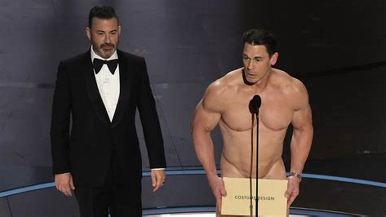 Kimmel Helped Cena By Dressing Him Quickly In A Makeshift., 2024