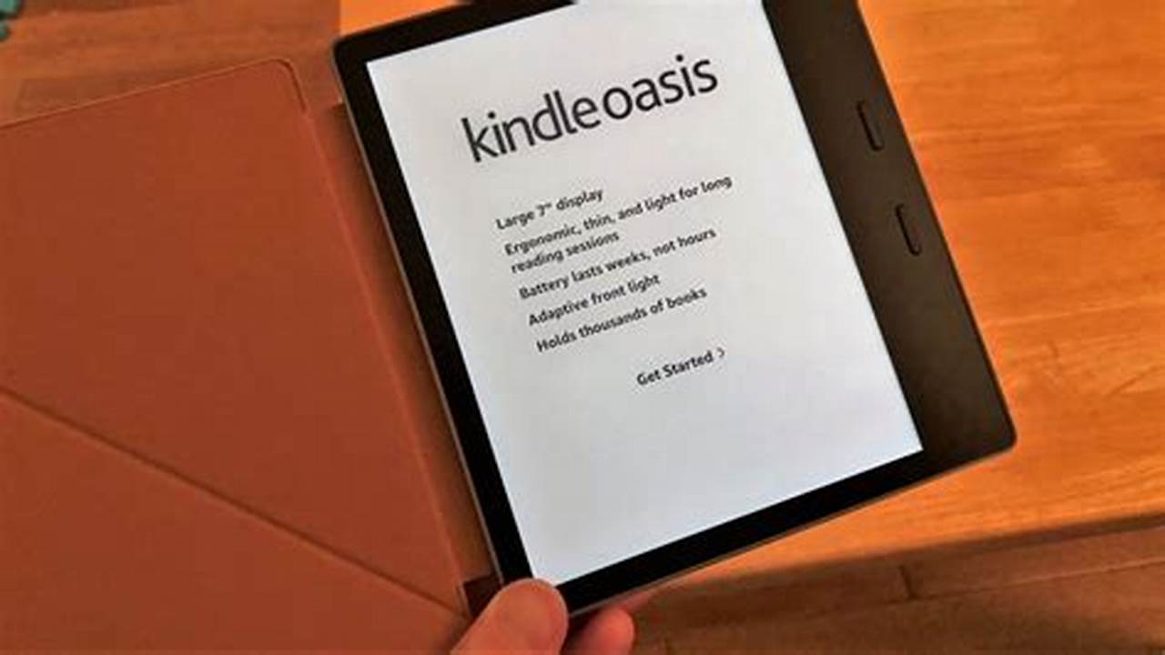 Kindle Oasis Review 2024