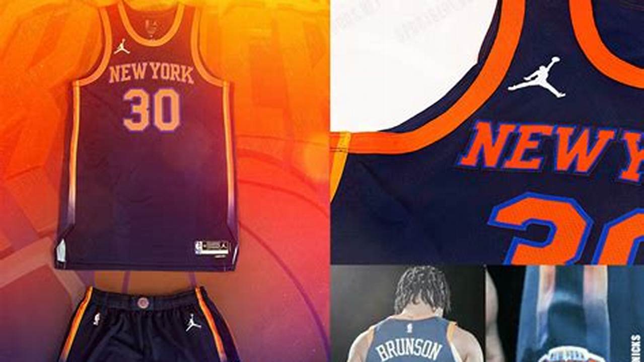 Knicks New Uniforms 2024
