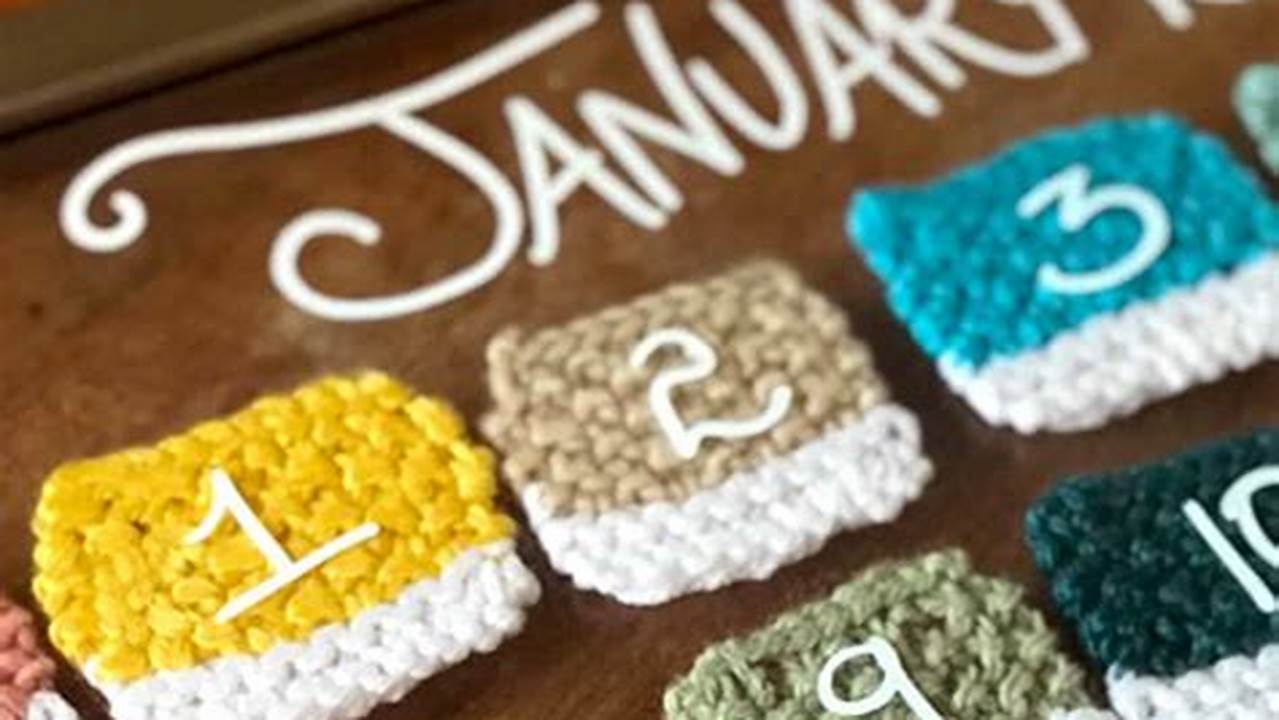 Knit Picks January 2024 Calendar