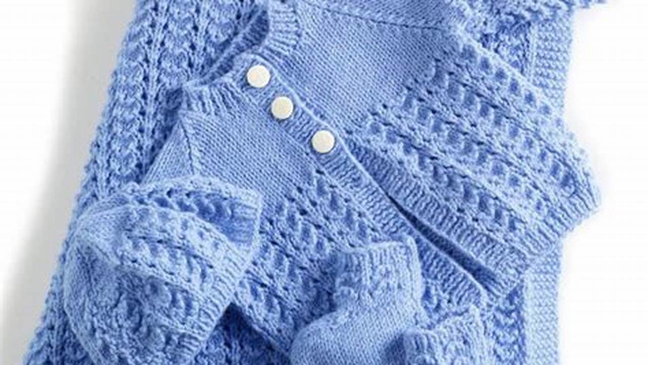 Knitted Baby Layette: An essential Collection for Every Newborn