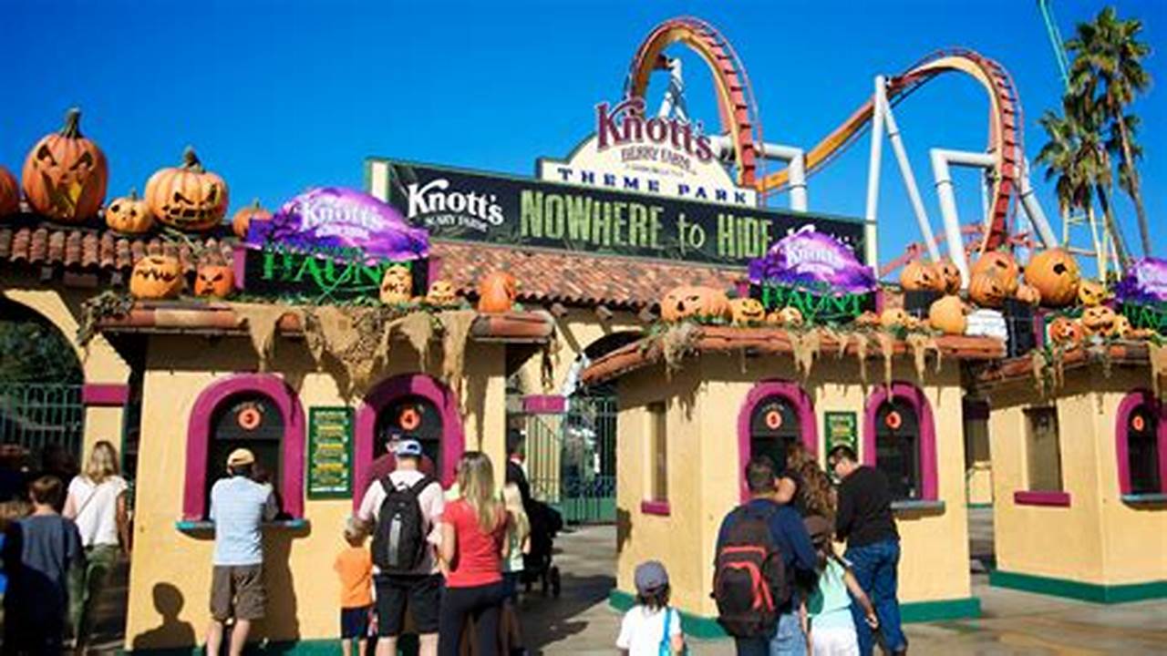 Knott's Berry Farm Halloween 2024