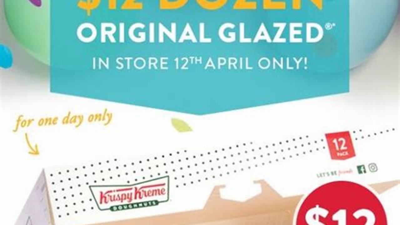 Krispy Kreme Wednesday Deal 2024