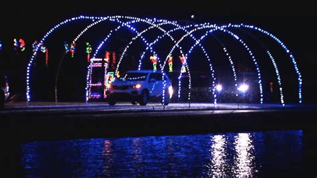 Krodel Park Christmas Lights 2024