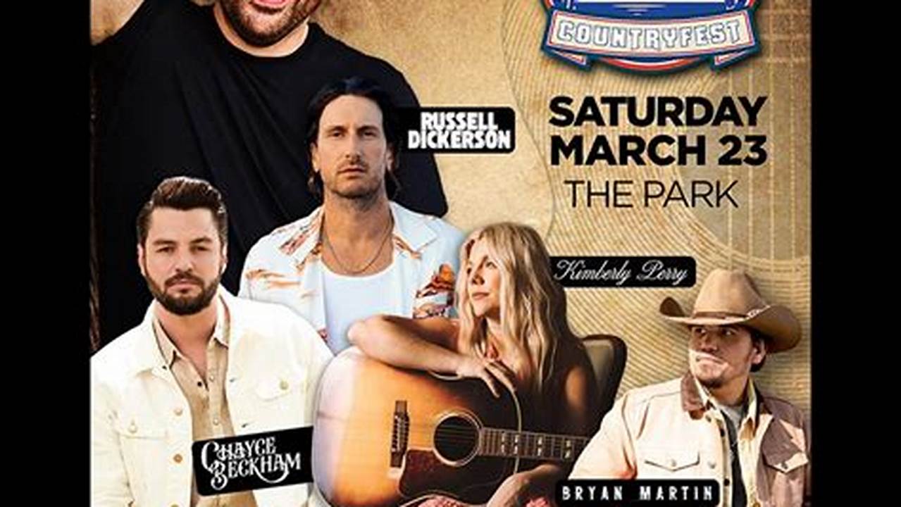 Kson Country Fest 2024 Lineup