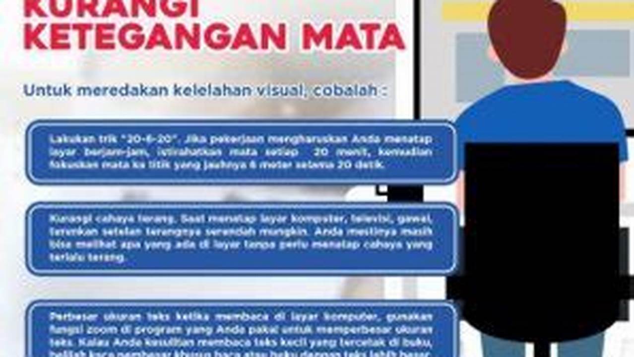 Kurangi Ketegangan Mata, Tutorial