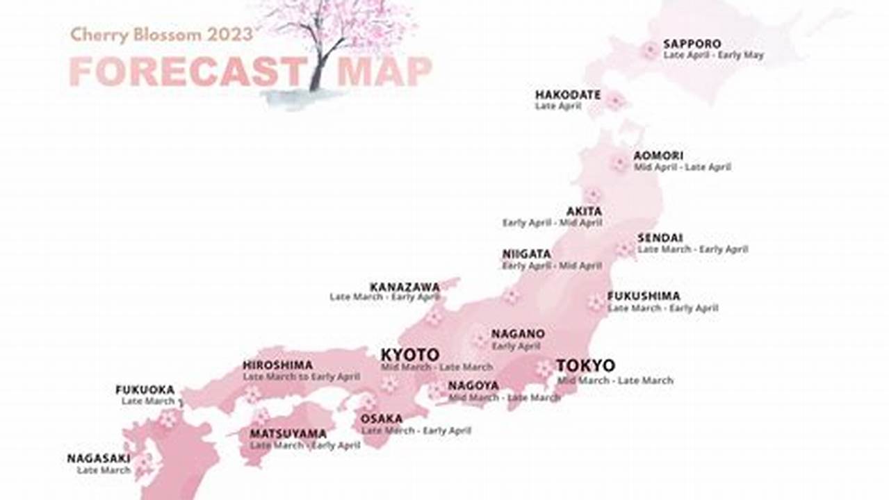 Kyoto Cherry Blossom Dates 2024., 2024