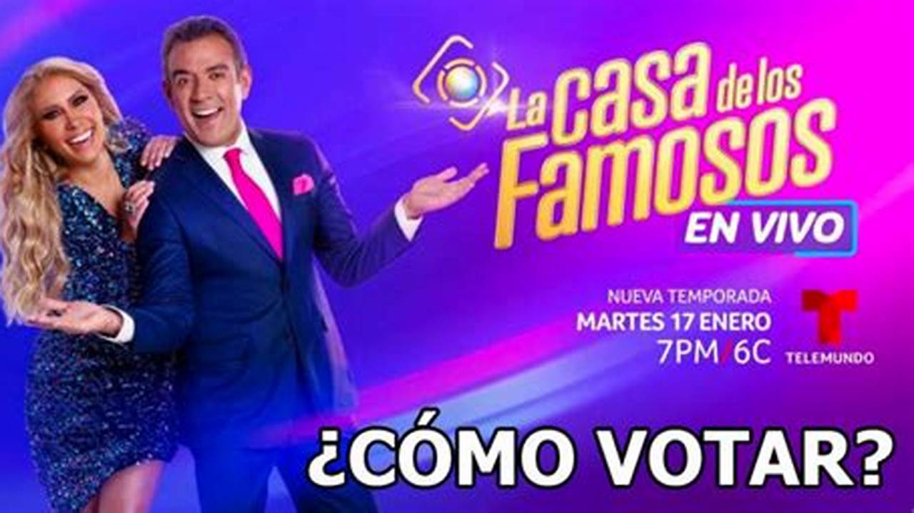 La Casa De Los Famosos Voto 2024