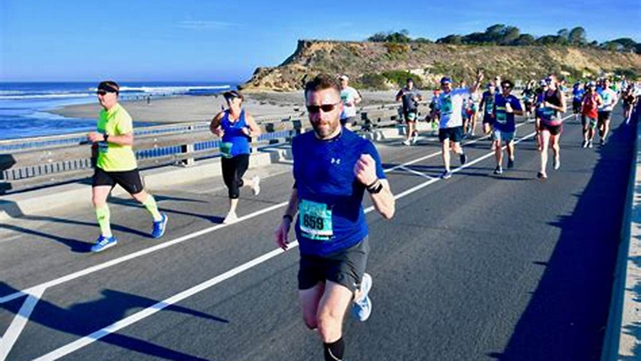 La Jolla Half Marathon &amp;Amp; 5K Are San Diego California’s Most Picturesque Coastal Running Races On May 18, 2024 In San Diego, Ca., 2024