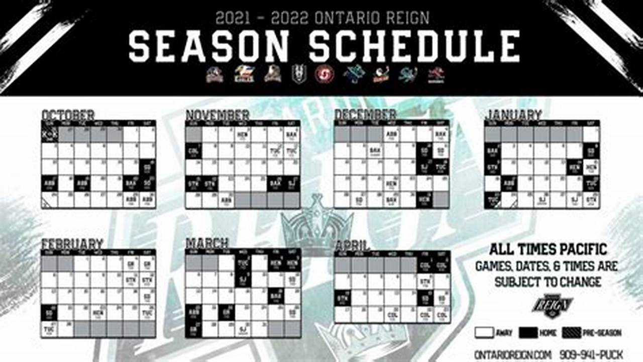 La Kings Schedule 2024-25 Printable