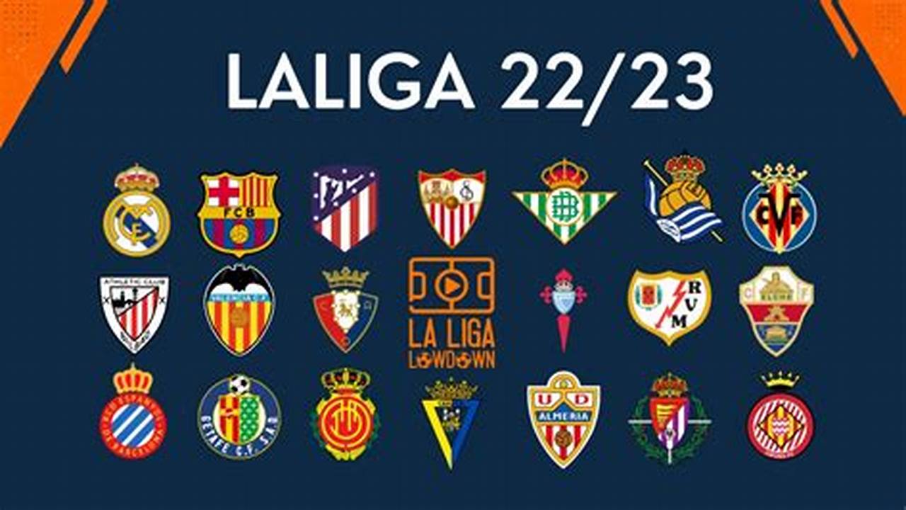 La Liga 2024-23 Schedule