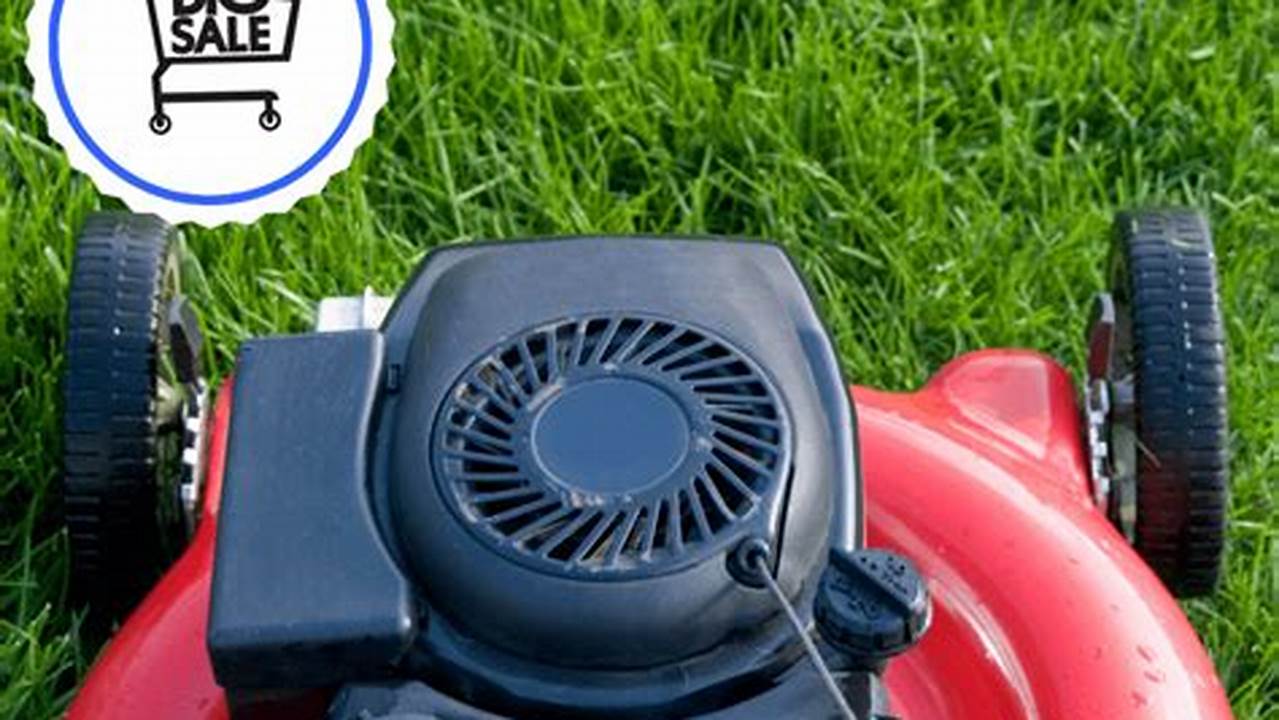 Labor Day Lawn Mower Sales 2024