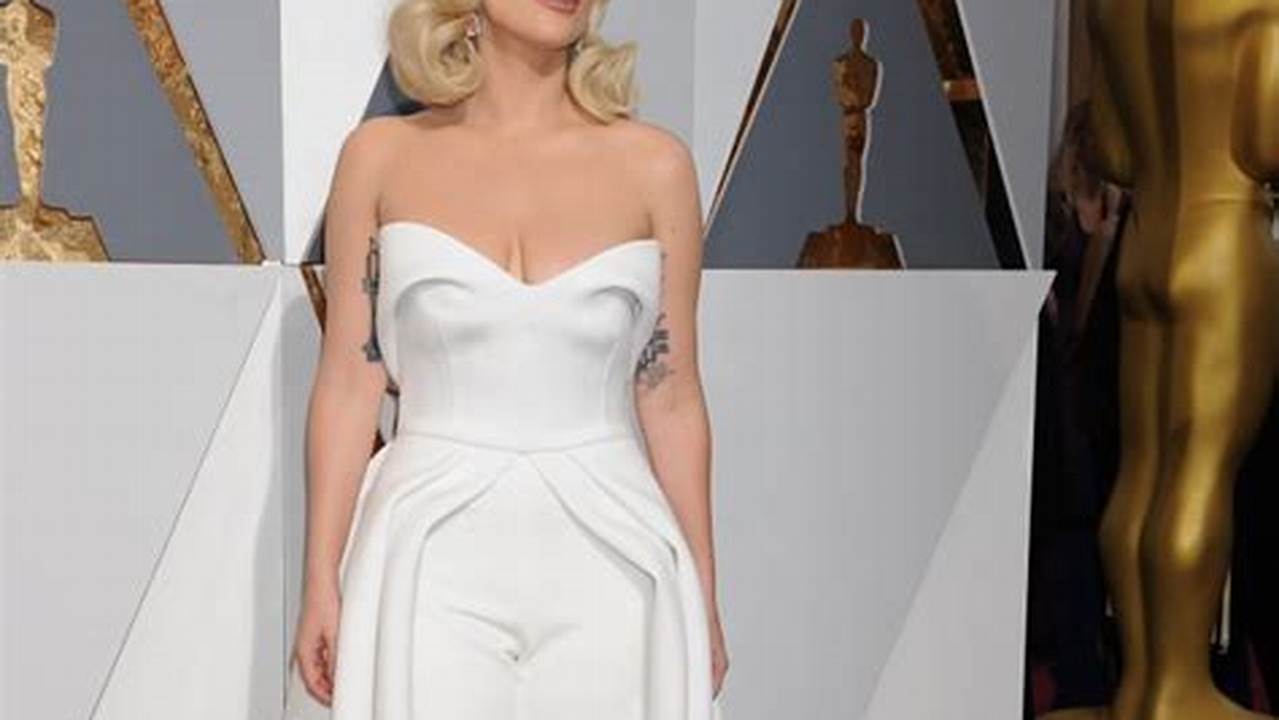 Lady Gagas Dress Oscars 2024