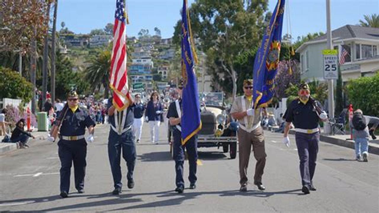 Laguna Beach Patriots Day Parade 2024