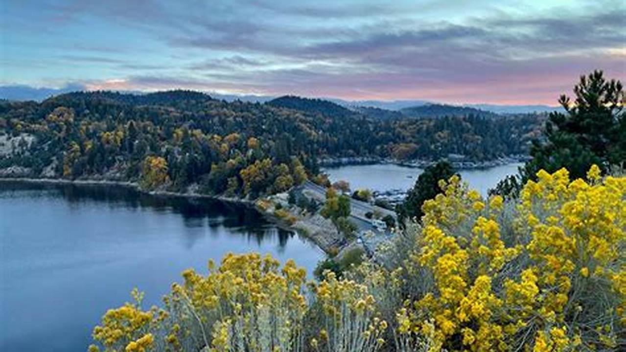 Lake Arrowhead Fall Colors 2024