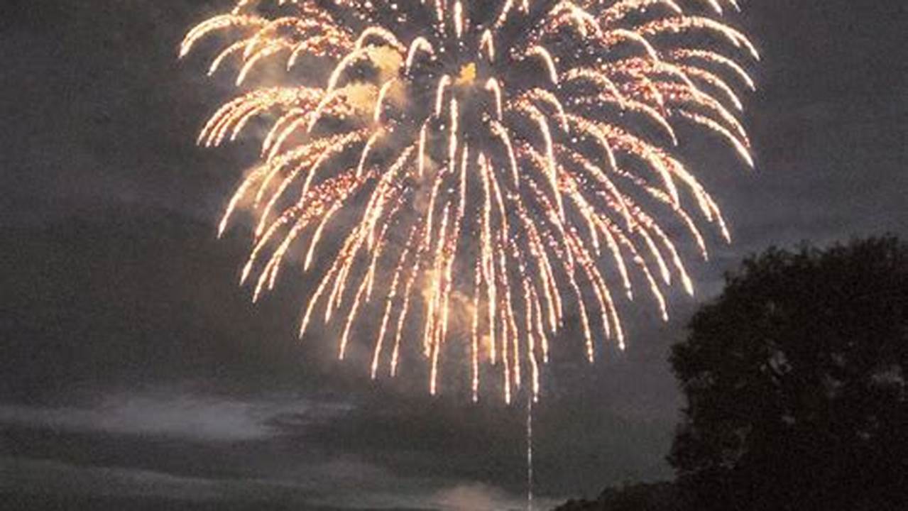 Lake Mohawk Fireworks 2024