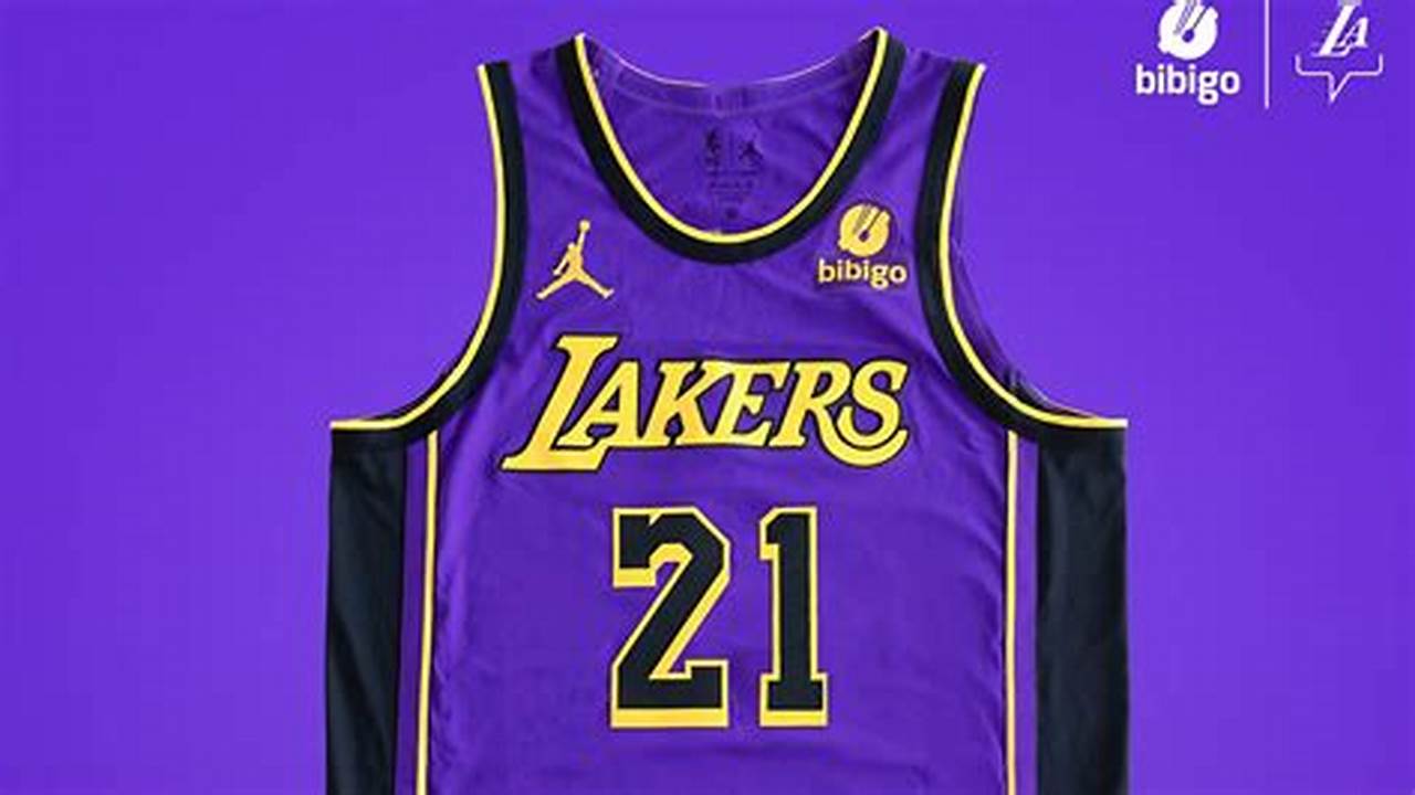 Lakers Jersey Schedule 2024