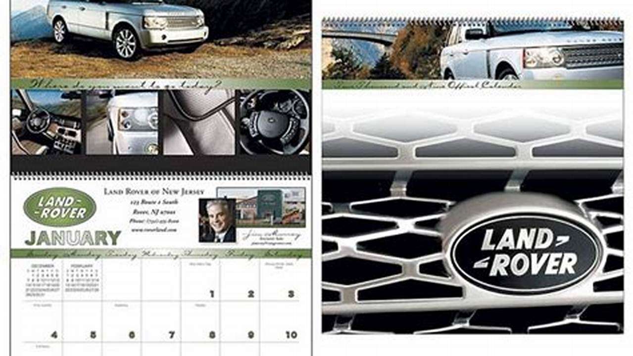 Land Rover Calendar 2024