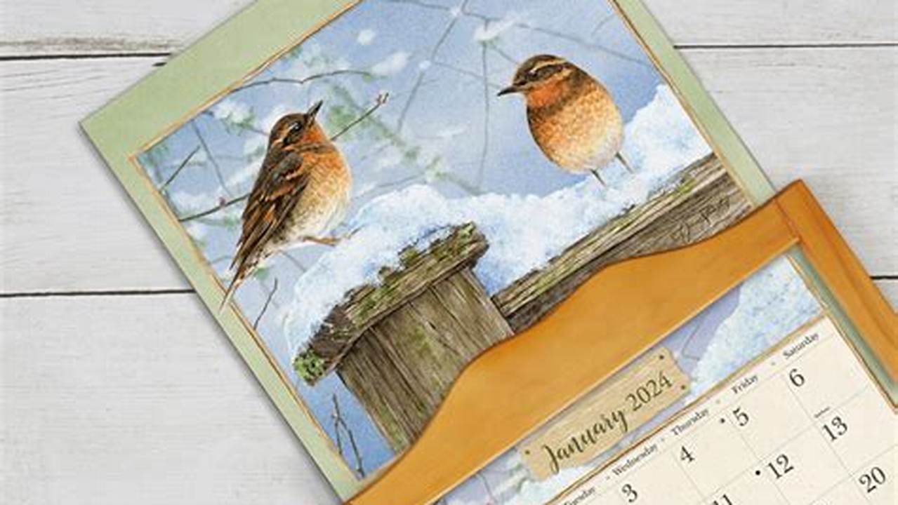 Lang Birds In The Garden 2024 Wall Calendar
