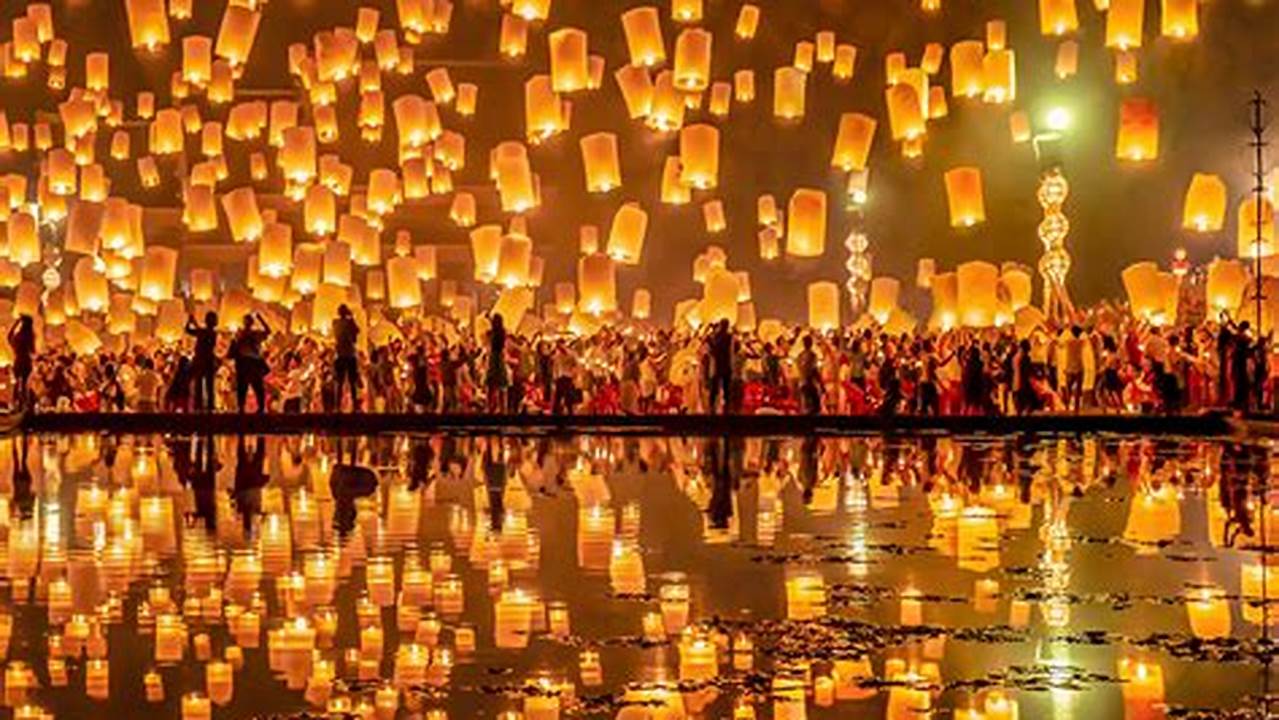Lantern Festival Thailand Chiang Mai 2024