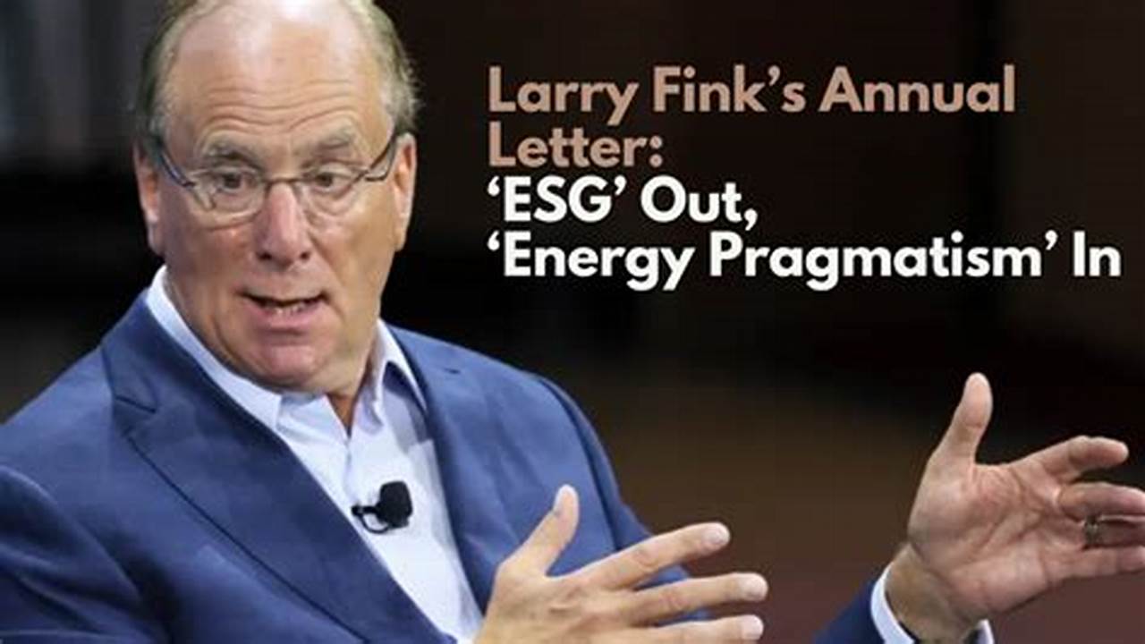 Larry Fink Annual Letter 2024