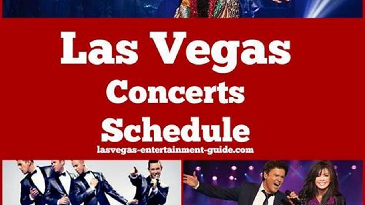 Las Vegas Show Schedule 2024