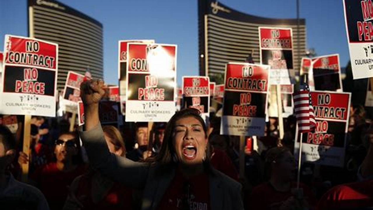Las Vegas Workers Strike 2024