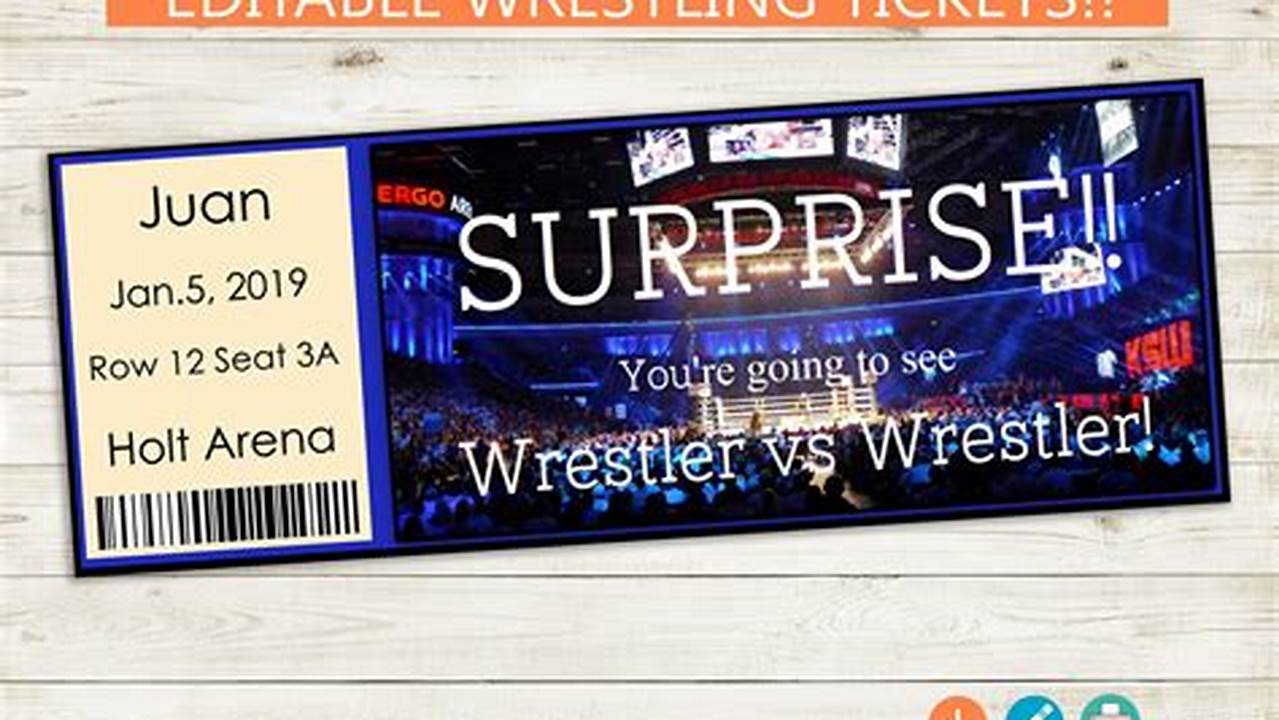 Las Vegas Wrestling Tournament 2024 Tickets