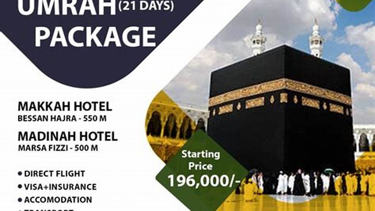 Last 10 Days Ramadan Umrah Packages 2024