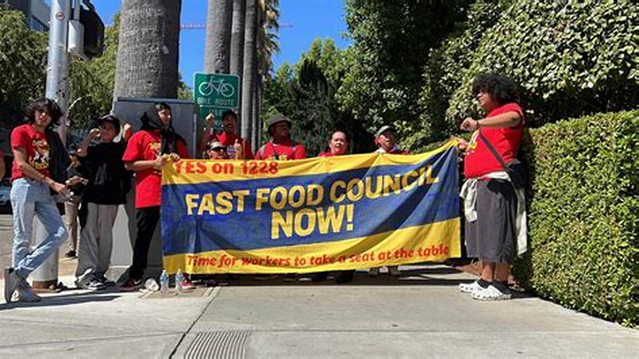 Last Month, Gavin Newsom Signed Into Law A California Bill That Will Raise The Minimum Wage For Fast Food Workers To $20 An Hour Starting In 2024., 2024