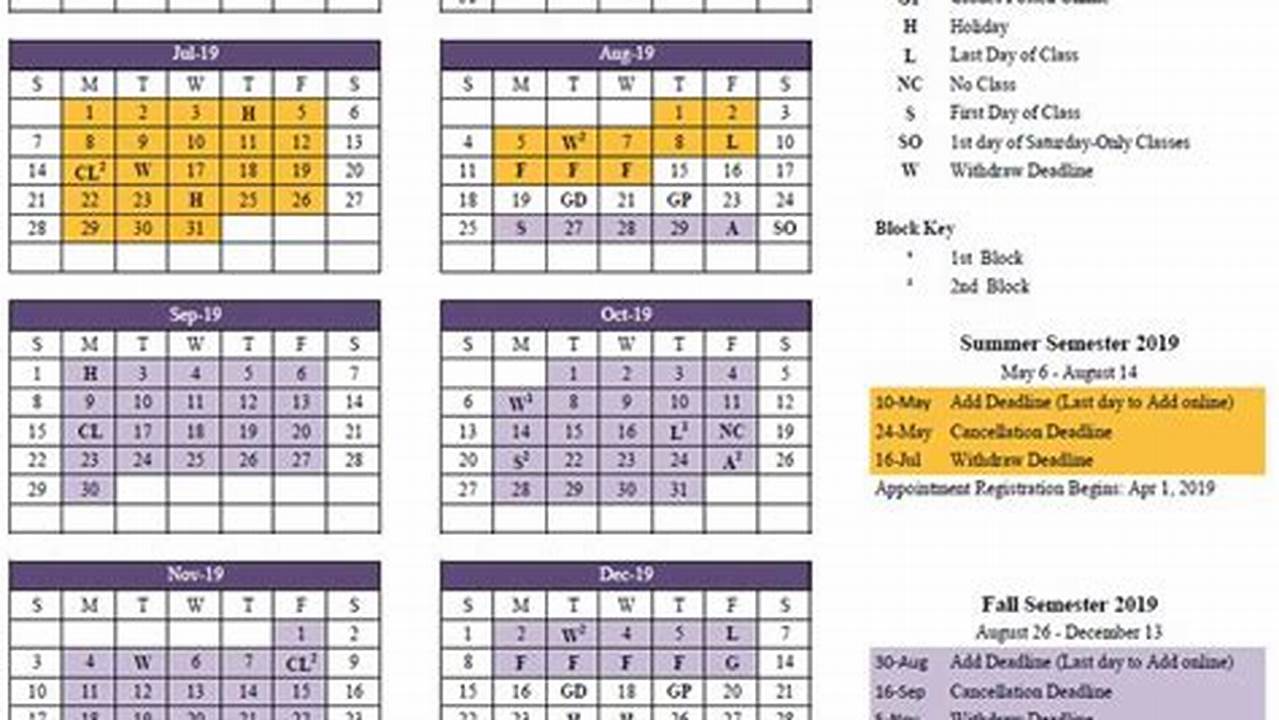 Latech Academic Calendar Fall 2024