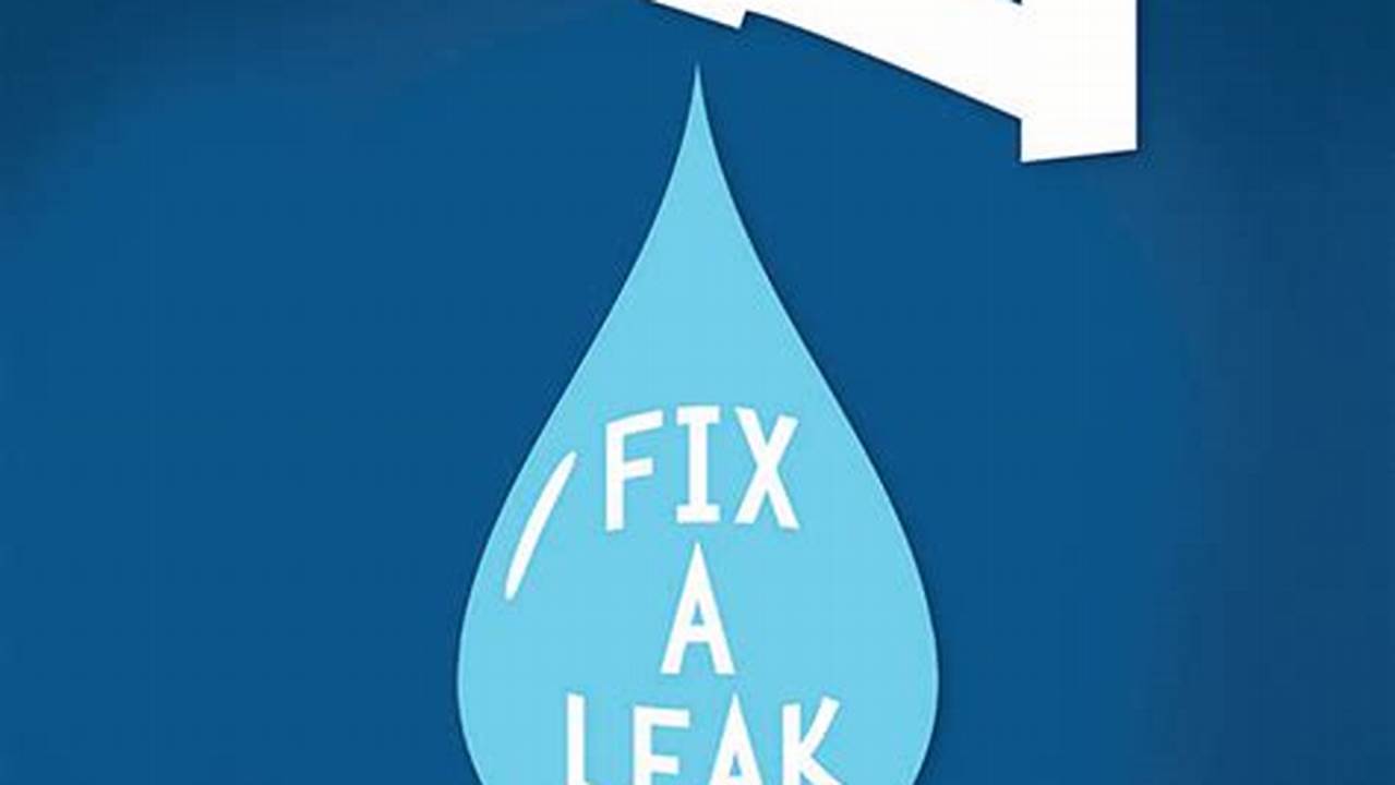 Leak Detection And Repair, Water Conservation