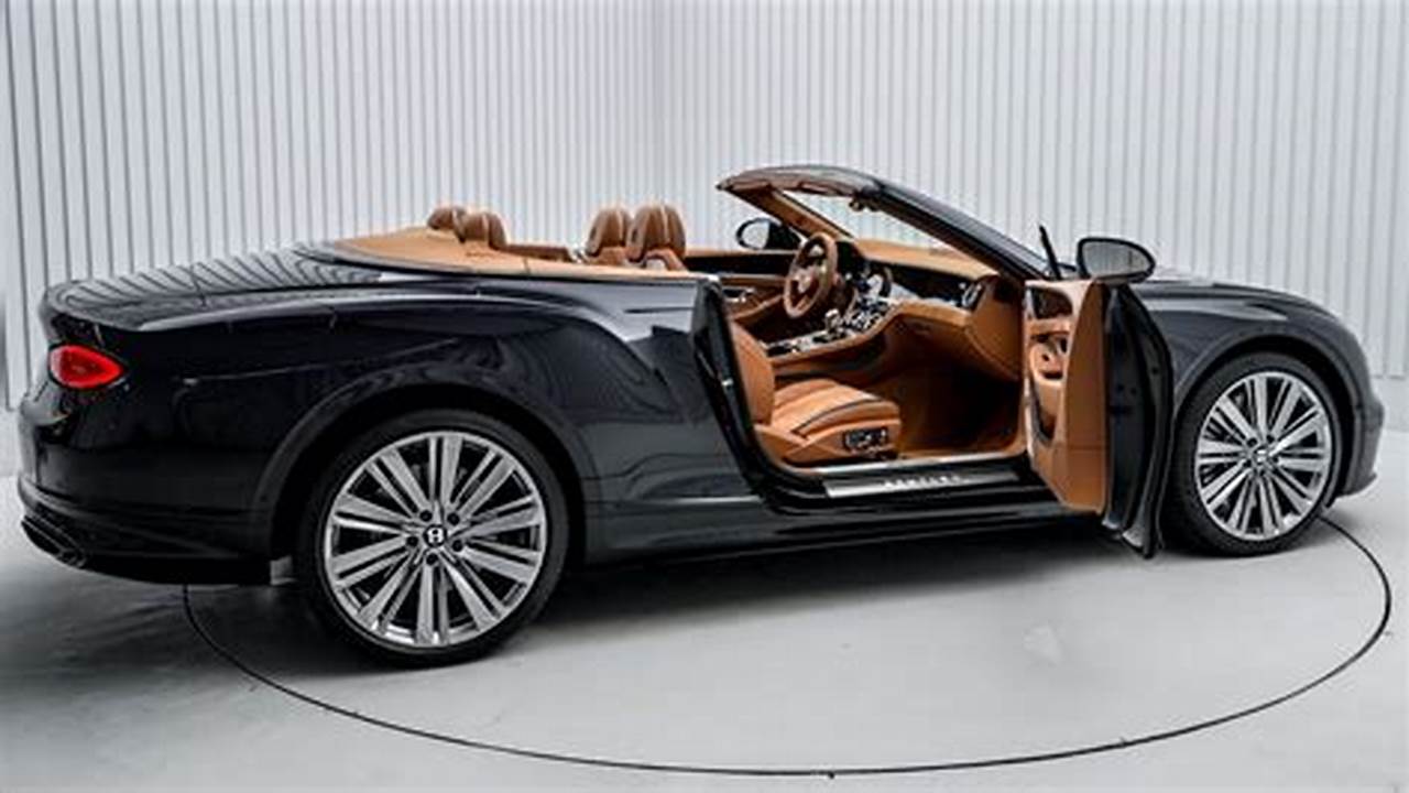 Learn More About The 2024 Bentley Continental Gt Speed Starting At $417,072.26., 2024