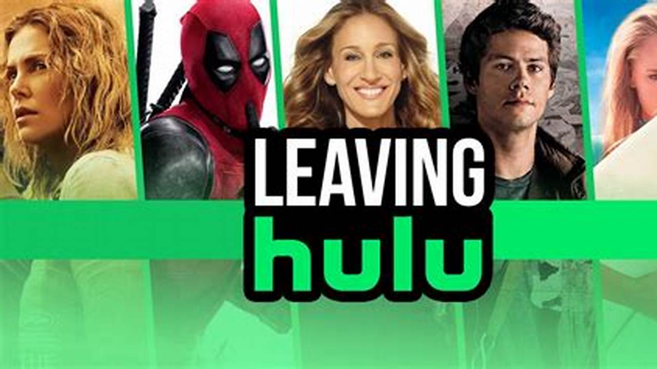 Leaving Hulu September 2024