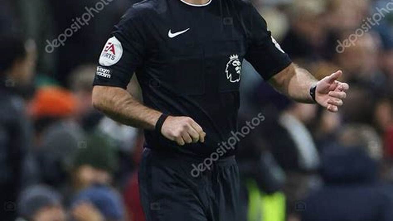 Led By Referee Paul Tierney And His Team Of Match Officials, The Players Of Tottenham Hotspur And Manchester City Make Their Way Out On., 2024