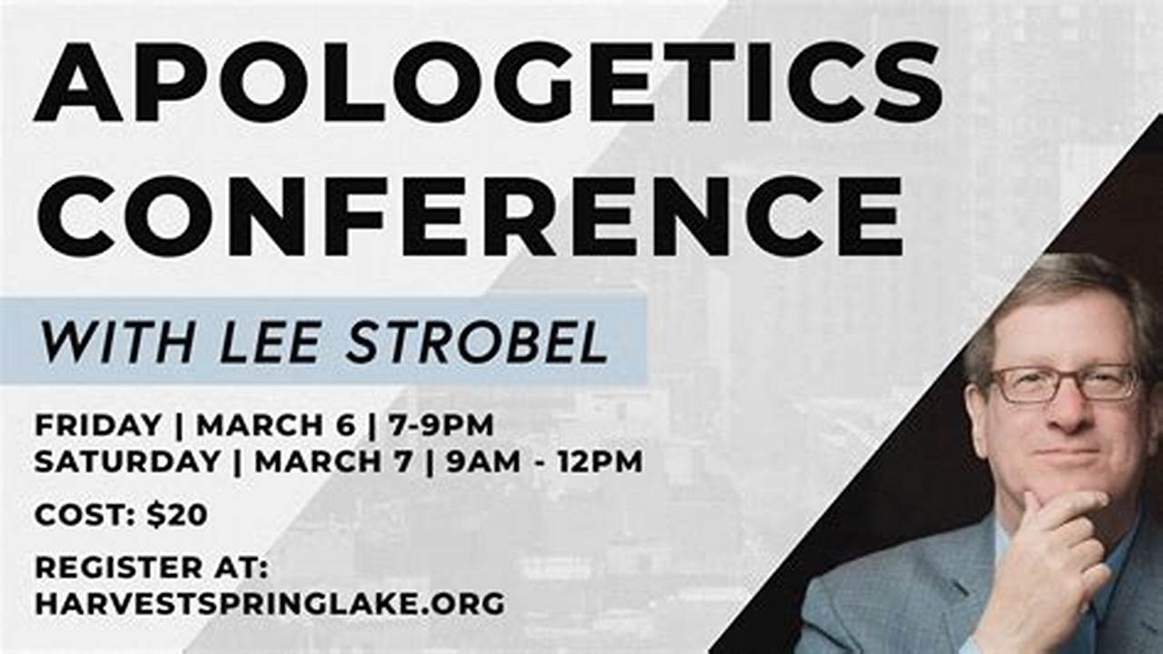 Lee Strobel Speaking Schedule 2024