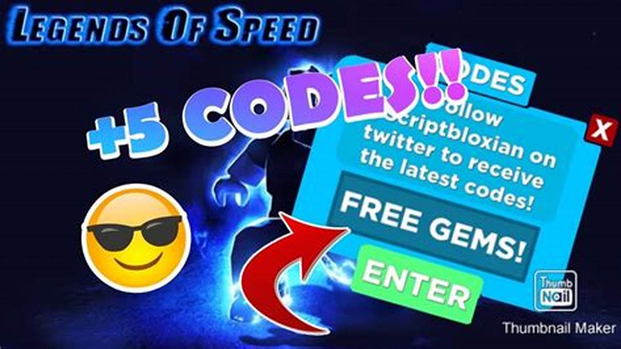 Legends Of Speed Codes 2024