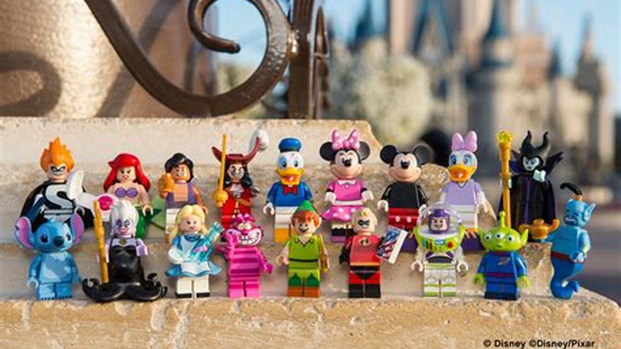 Lego Disney Minifigures 2024