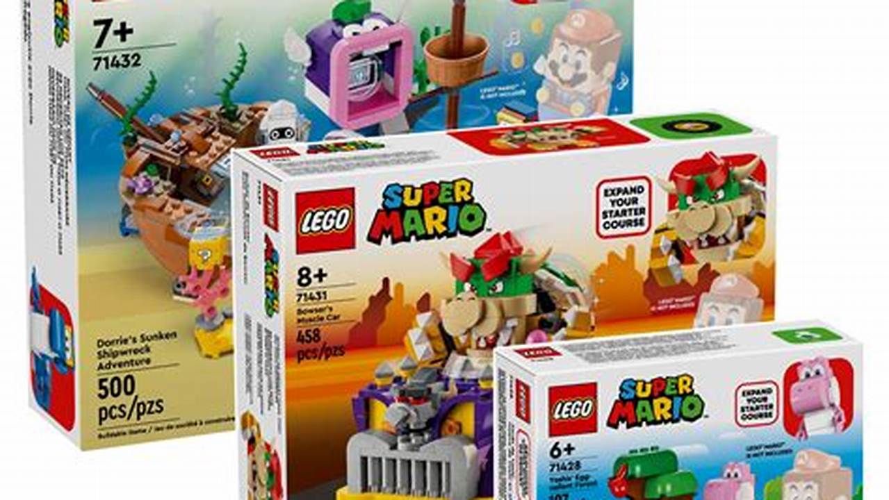 Lego Mario New Sets 2024